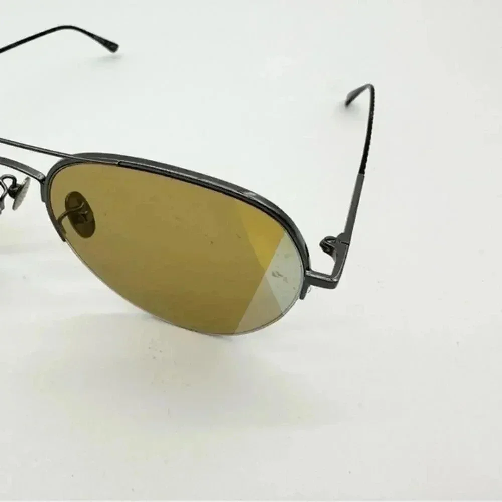 Bottega Veneta Unisex Sunglasses - Silver Metal Aviator Frame | BV0247S